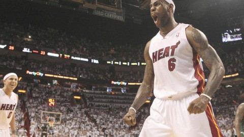 二零一一年热火三巨头复仇凯尔特人 新老王者正式交接